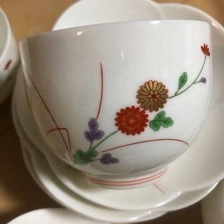 美品！有田焼・香蘭社☆湯呑みセットの画像