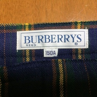 美品★バーバリー 140 150A サイズ キャメル フォーマルスーツセット BURBERRY 受験 卒業式 入学式の画像