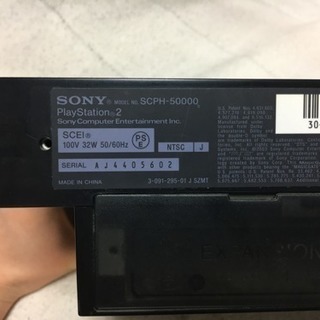 値下げ プレステ2本体＋三国志戦記1,2の画像