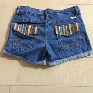 ロキシー☆デニムショートパンツの画像