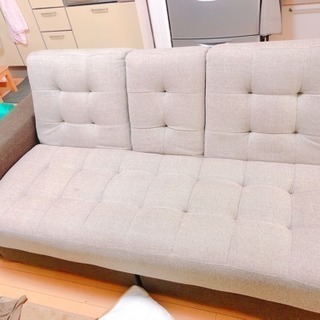 ソファ ドリンク机 収納引き出し 肘掛け ソファベッド