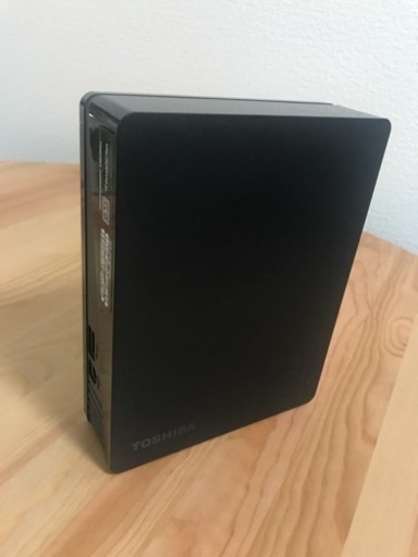 TOSHIBA 外付けハードディスク 説明書付き