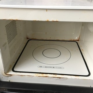 電子レンジ 現状渡し2014年製の画像