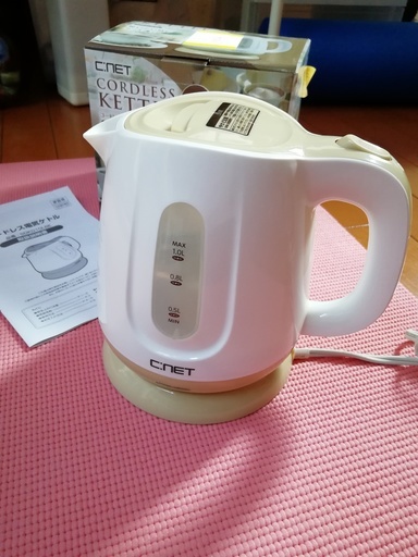 \u003c購入したばかりの美品・箱付\u003e　電気ポット