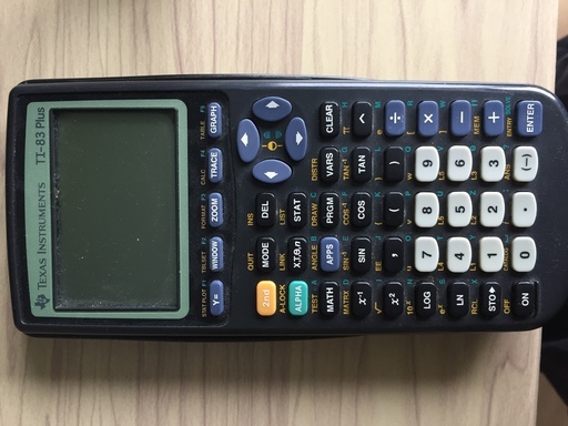 TI-83Plus 関数計算機