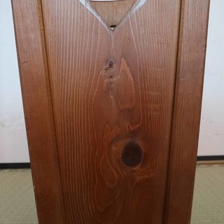 ハンドメイド　イタリア製木製傘立て　値下げしましたの画像
