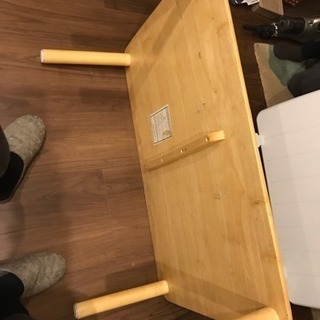 ローテーブル　再募集　しっかりした作りですの画像