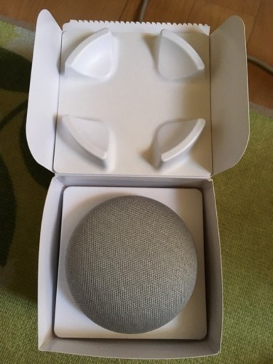 未使用 Google home mini