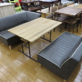 【トレファク鶴ヶ島店】レイアウト自在！ソファーダイニングセット!!