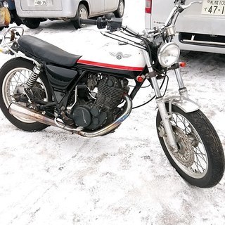 ★SR400 RH01J ディスク カスタム車 書付き実働レスト...