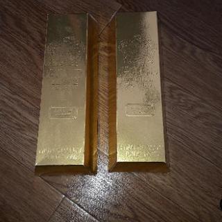 ゴールドバーのティッシュ２つ