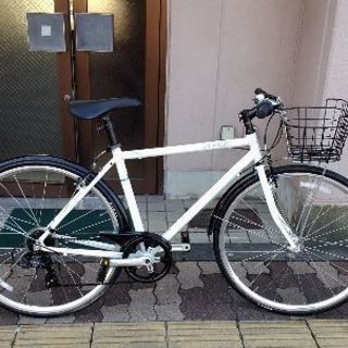 moumentum 700cクロスバイク 7speed/アルミ/オフホワイト