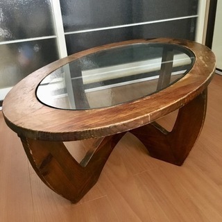 アンティークローテーブル