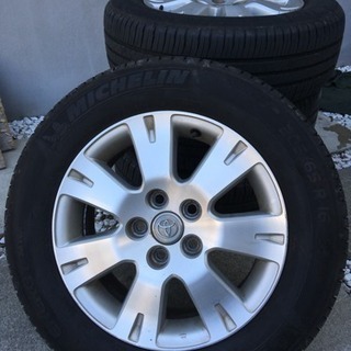 【お取引中】10型アルファード 純正ホイールとタイヤのセットの画像