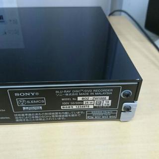 (会員登録で10%OFF)SONY ブルーレイレコーダー 2016年製  高く買取るゾウ中間店