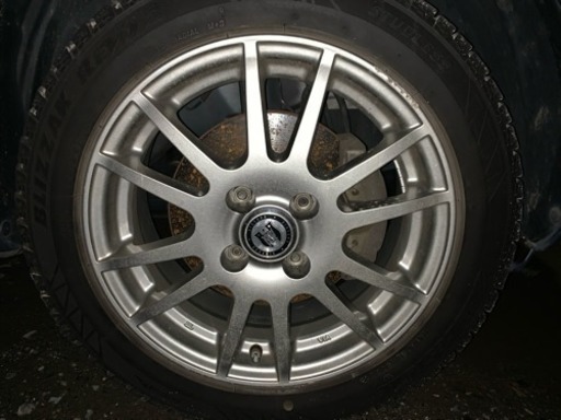 ホイール国産タイヤセット！溝まだまだあります！