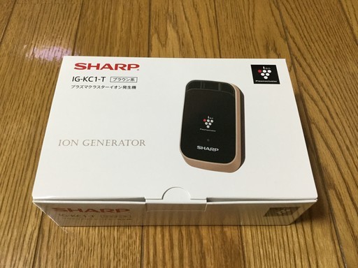 新品未開封 シャープ イオン発生機 IG-KC1 プラズマクラスター