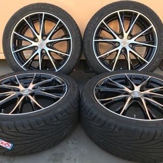シュタイナー  18インチ ホイール、タイヤ4本セット 