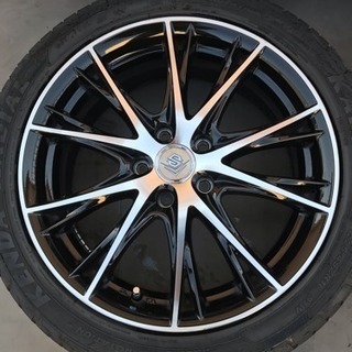 シュタイナー  18インチ ホイール、タイヤ4本セット 