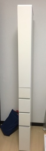 【最終値下げ】すき間収納ラック+トイレ収納棚　ホワイト