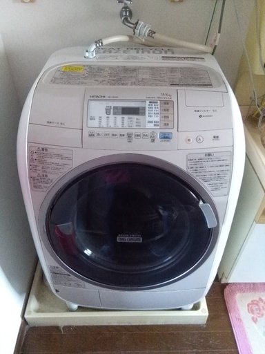 ドラム式　日立電気洗濯乾燥機　BD-V3400L形