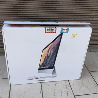 iMac Late 2014 5K 27インチ i5 M8G SSD128G HDD1TBの画像