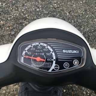 値下げしました  整備済み 　低燃費４サイクル　スズキ　レッツ４G インジェクション/ＣＡ４１Ａ 実働車の画像