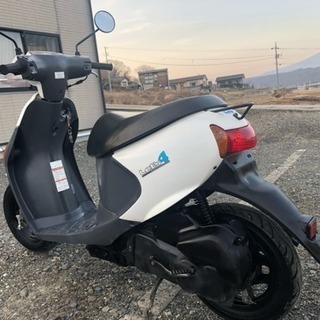 値下げしました  整備済み 　低燃費４サイクル　スズキ　レッツ４G インジェクション/ＣＡ４１Ａ 実働車の画像