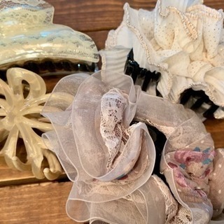 ヘアアクセサリー詰め合わせの画像