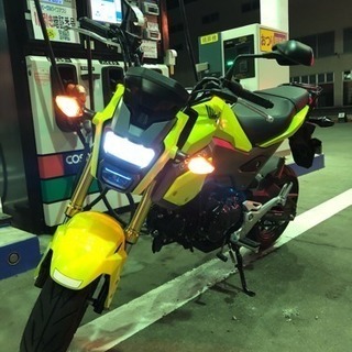 極上 グロム  人気色 カスタムの画像