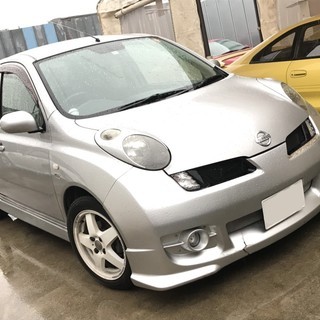 マーチ 車検付き★ nismo足 マフラー　インパルホイール　エアロ
