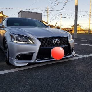 レクサスLS460 Fスポーツ走行1万車検32年11月TRDエアロマフラー