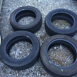 205/55R15 4本セット　12年 　DUNLOP　DIRE...
