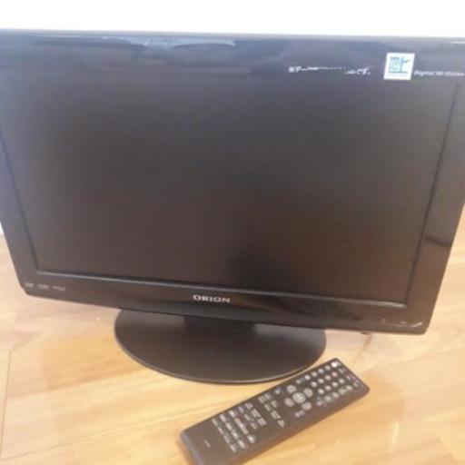 DVD内蔵型液晶テレビ　19型