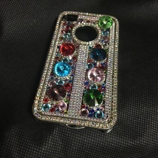 新品 iPhone4/4sケース キラキラデコ電