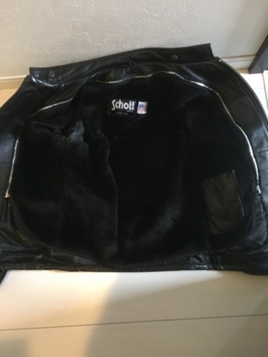 schott  立襟シングルライダース641 サイズ34