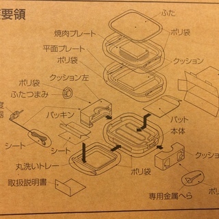 ホットプレート（HP-Y21）の画像