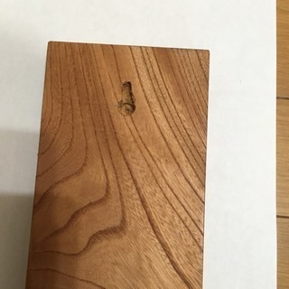 表札 素材(欅)の画像