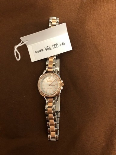 【新品未使用】COACH 腕時計