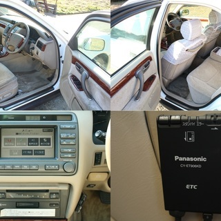 ☆ 車検 2年付 ☆ 平成11年 クラウン ロイヤル サルーン マルチ ナビ ETC 純正アルミ 3000cc 2WD 83000㎞ JZS 175 AT 　17 系の画像