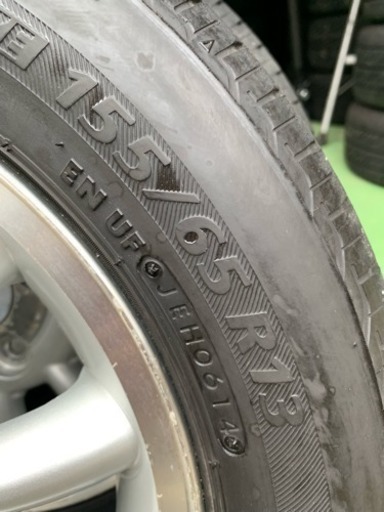 軽自動車 夏タイヤＡＷ ラパン純正 カスタムベースに！！