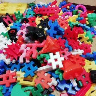 学研　ブロック　オモチャ　大量の画像