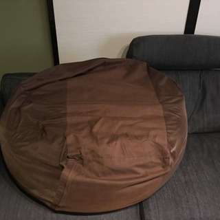無印ビーズソファの画像
