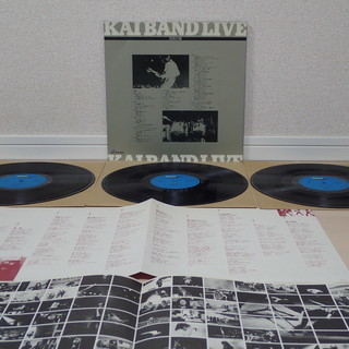 甲斐バンド　LP4作品6枚　バス通り / そばかすの天使 / きんぽうげ / 氷のくちびる / 裏切りの街角 / HERO（ヒーローになる時、それは今）の画像