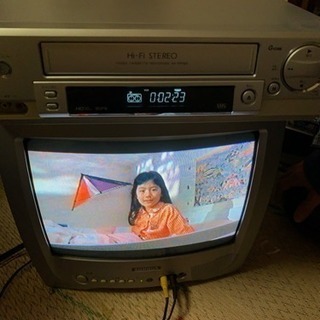 ブラウン管テレビ＋ビデオデッキ  取り引き中☆