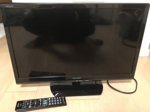 シャープ製テレビ(24インチ)