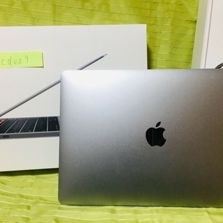 ★超美品！☆MacBook Pro Touch Bar有り 2018☆ 13インチ★ マイクロソフトオフィス2016 adobe CC 2018付きの画像