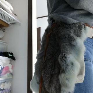 腰バック リアルラビットファーの画像