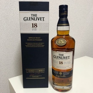 ウィスキー THE GLENLIVET 18年 700mlシング...