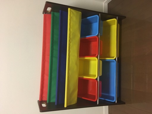 子供部屋収納家具　絵本ラック　おもちゃ箱【商談中】